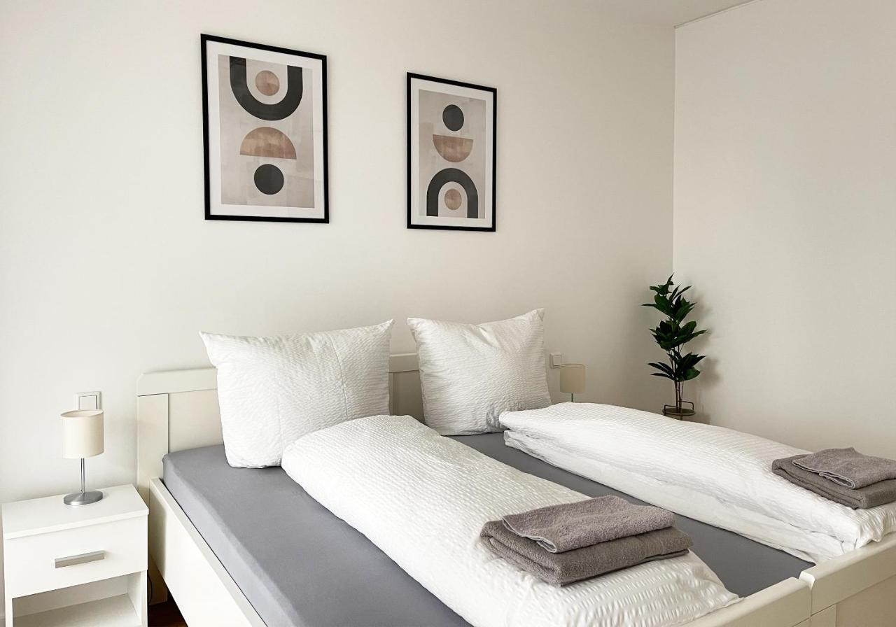 Moderne Apartments Im Herzen Der Stadt I Private Tiefgarage Mit Ladesaeulen I Home2Share Ibbenbueren Luaran gambar