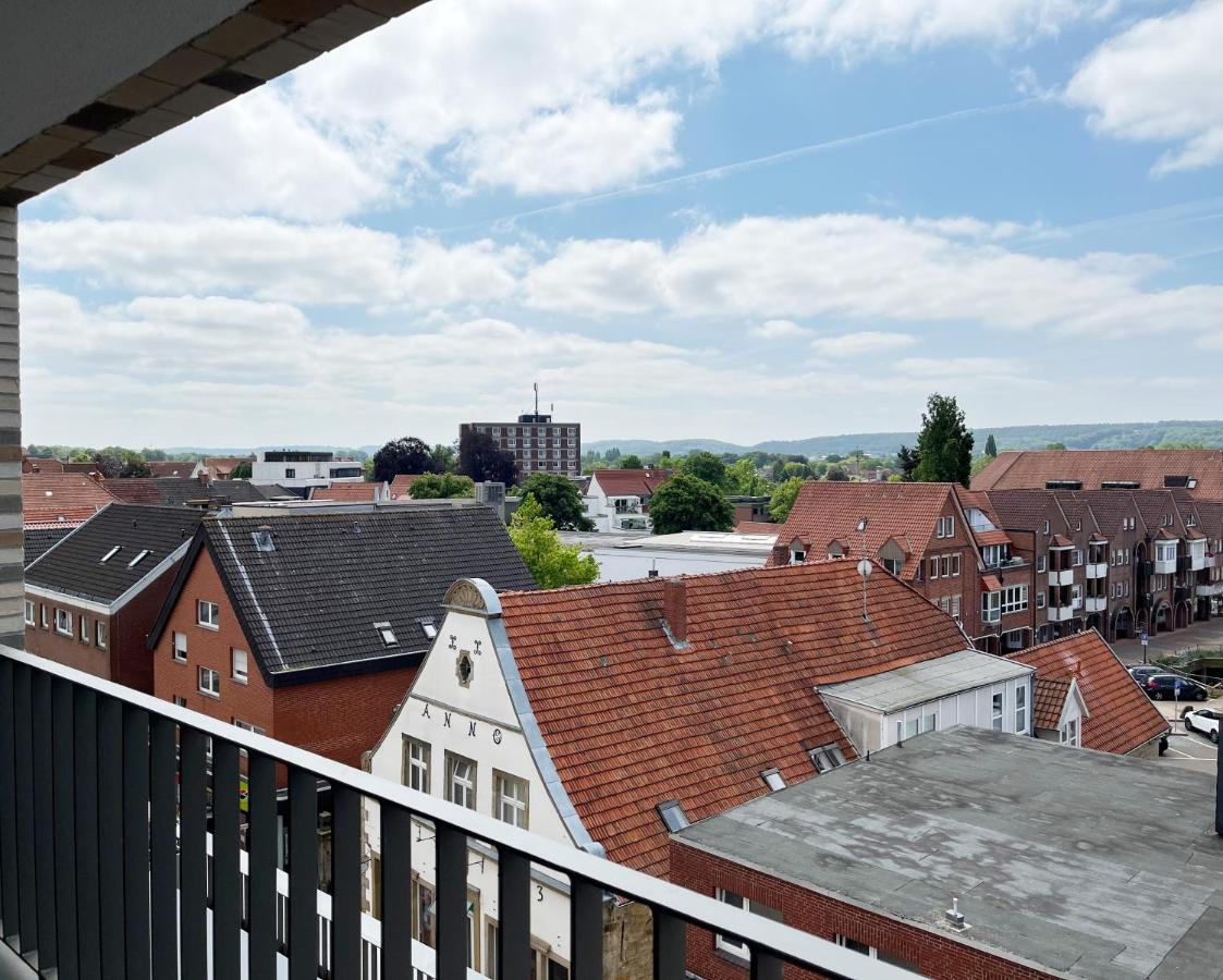 Moderne Apartments Im Herzen Der Stadt I Private Tiefgarage Mit Ladesaeulen I Home2Share Ibbenbueren Luaran gambar