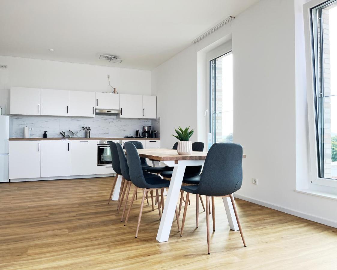 Moderne Apartments Im Herzen Der Stadt I Private Tiefgarage Mit Ladesaeulen I Home2Share Ibbenbueren Luaran gambar