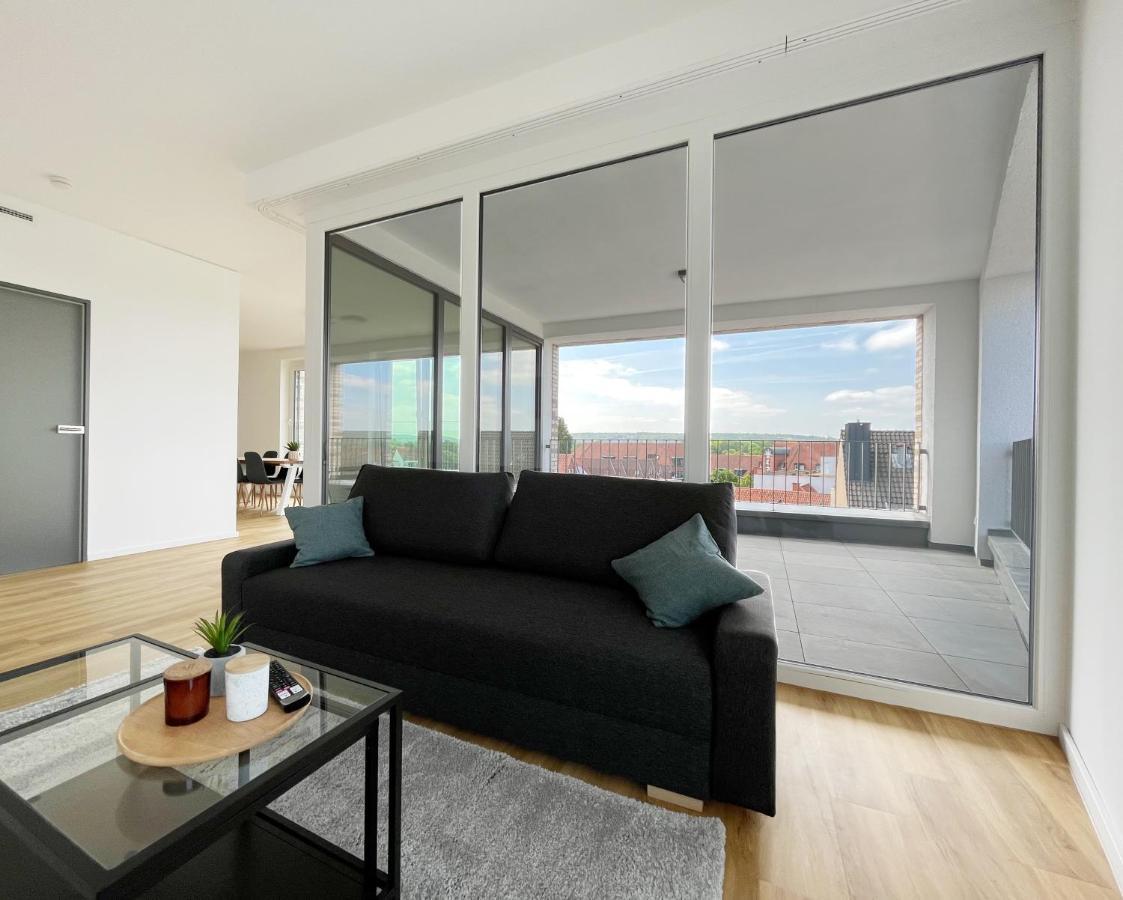 Moderne Apartments Im Herzen Der Stadt I Private Tiefgarage Mit Ladesaeulen I Home2Share Ibbenbueren Luaran gambar