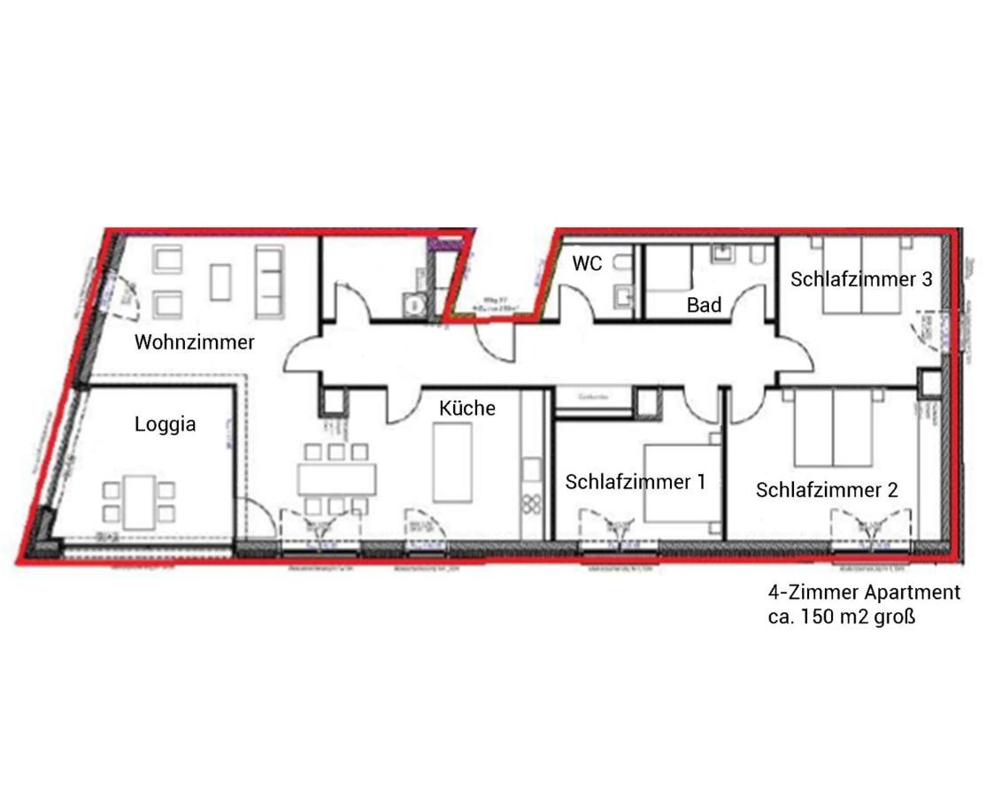 Moderne Apartments Im Herzen Der Stadt I Private Tiefgarage Mit Ladesaeulen I Home2Share Ibbenbueren Luaran gambar