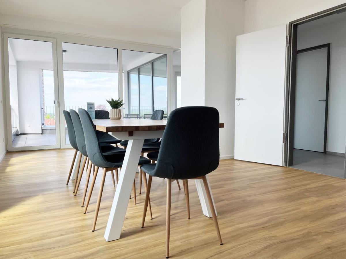 Moderne Apartments Im Herzen Der Stadt I Private Tiefgarage Mit Ladesaeulen I Home2Share Ibbenbueren Luaran gambar