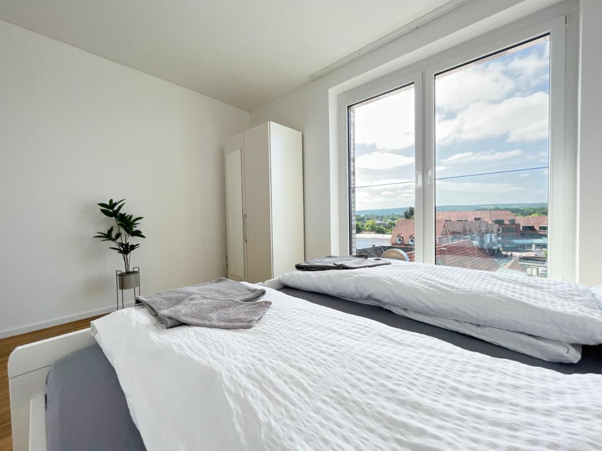 Moderne Apartments Im Herzen Der Stadt I Private Tiefgarage Mit Ladesaeulen I Home2Share Ibbenbueren Luaran gambar