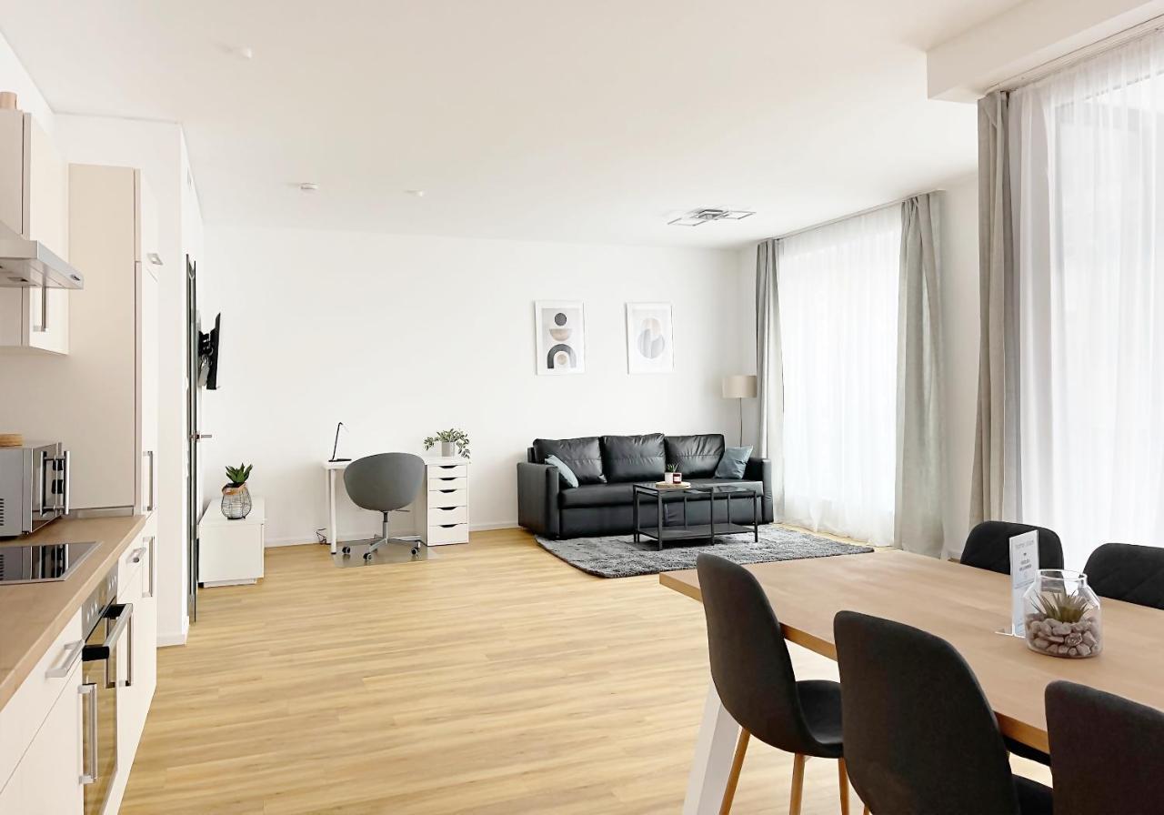 Moderne Apartments Im Herzen Der Stadt I Private Tiefgarage Mit Ladesaulen I Home2Share Ibbenbueren Luaran gambar